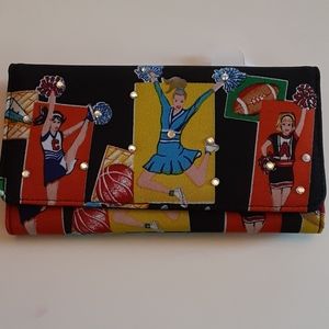 3 pack cheerleading wallet NWT